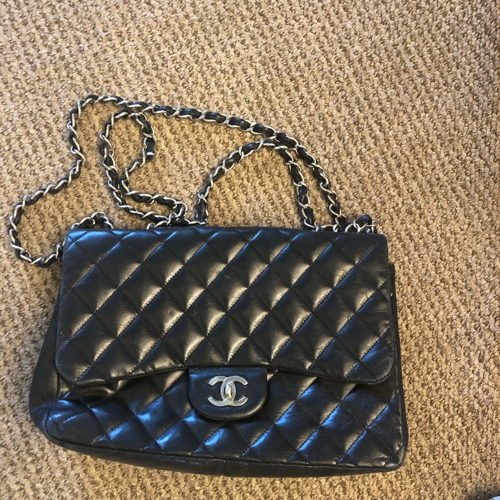 Chanel double flap bag